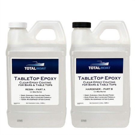  The Best Epoxy Resin Option: TotalBoat Table Top Epoxy