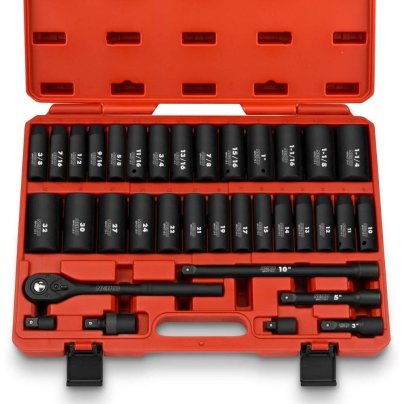 The Best Impact Sockets Options: Neiko 02446A 1/2" Drive Master Impact Socket Set, 35