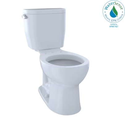 The Best Toto Toilet Option: Toto Entrada Close Coupled Round Toilet