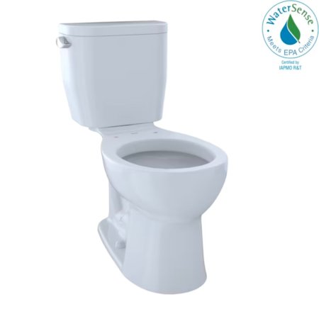  The Best Toto Toilet Option: Toto Entrada Close Coupled Round Toilet