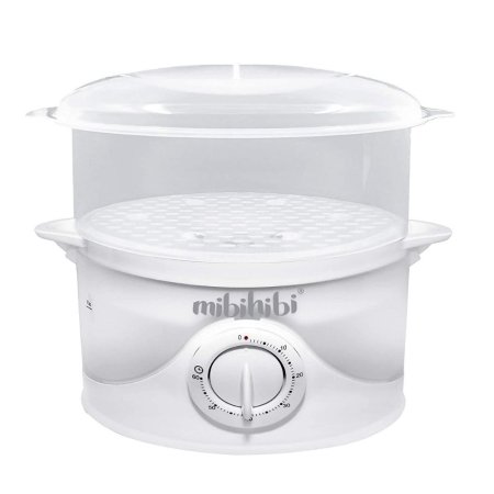  The Mibihibi Personal Towel Steamer and Warmer on a white background.