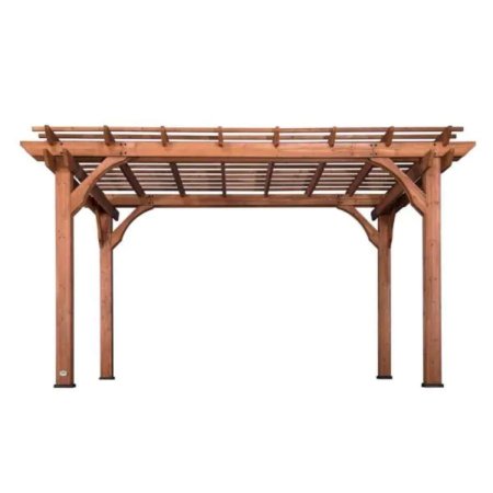  Backyard Discovery Ashland 10' x 14' Cedar Pergola on a white background