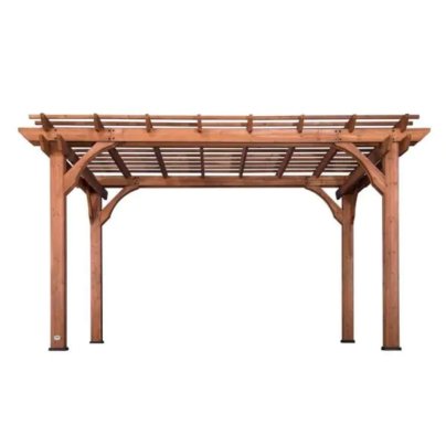 The Best Pergola Kits Option: Backyard Discovery 14 x 10 Cedar Pergola