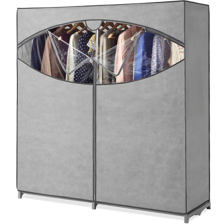  The Best Portable Closet Option: Whitmor Portable Wardrobe With Hanging Rack