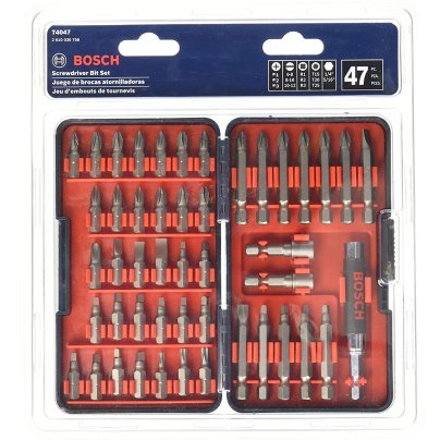 Bosch 47-Piece High-Carbon Steel Screwdriver Bit Set