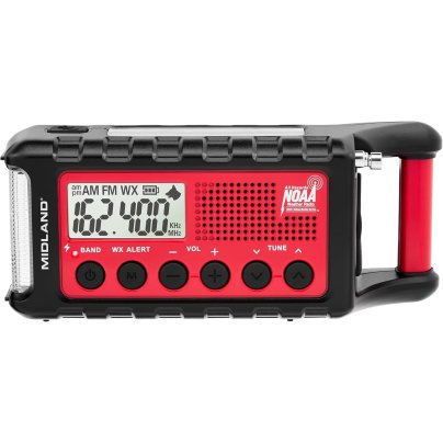 The Best Crank Radio Option: Midland ER310 Portable Emergency Hand-Crank Radio