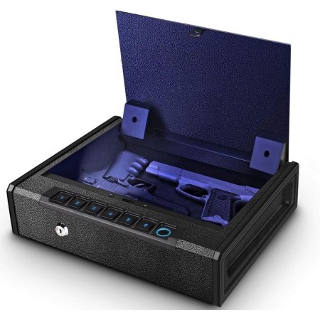  BBRKIN Biometric Gun Safe for Quick Access