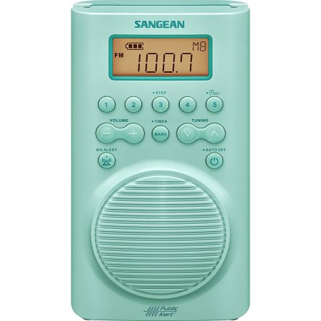  The Best Shower Radio Options: Sangean H205TQ AM_FM Weather Alert Shower Radio