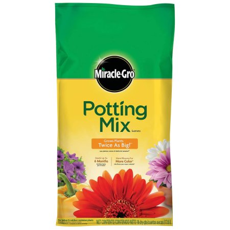  The Best Soil For Roses Options: Miracle-Gro Potting Mix, 16qt., 2-Pack