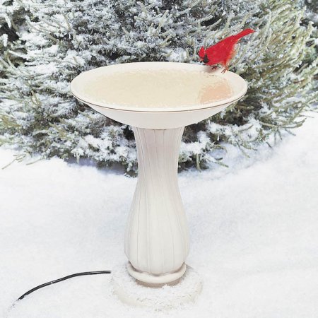  The Best Bird Bath Option: Allied Precision Heated Deck Mount Bird Bath