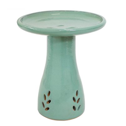 The Best Bird Bath Option: Sunnydaze Glazed Ceramic Classic Outdoor Bird Bath