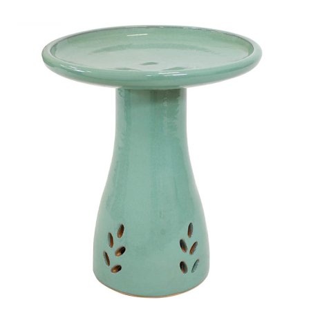  The Best Bird Bath Option: Sunnydaze Glazed Ceramic Classic Outdoor Bird Bath