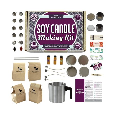  DIY Gift Kits Soy Candle Making Kit on a white background