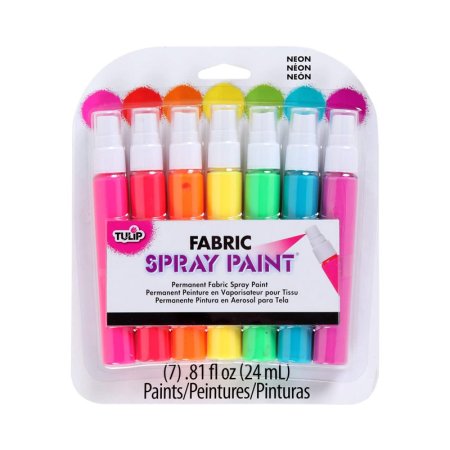  The Best Fabric Spray Paint Options: Tulip Permanent Fabric Spray Paint, Neonac