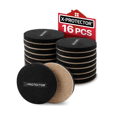 The Best Furniture Slider Options: X-PROTECTOR Felt Furniture Sliders Hardwood Floors