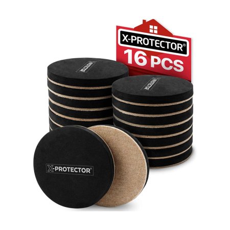  The Best Furniture Slider Options: X-PROTECTOR Felt Furniture Sliders Hardwood Floors