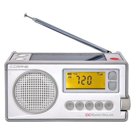  The Best Hand Crank Radio Option: C. Crane CCRS CC Radio Solar Windup Emergency Radio