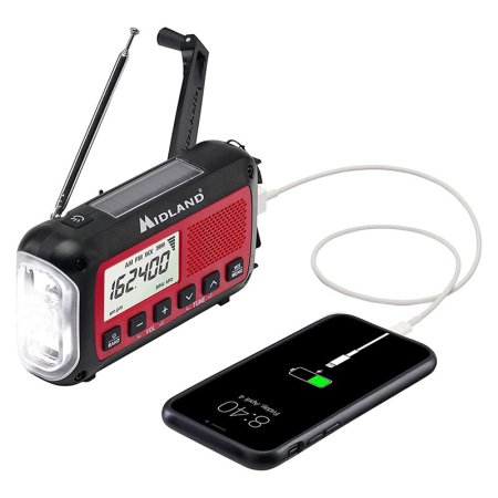  The Best Hand Crank Radio Option: Midland ER40 Emergency Hand Crank Radio