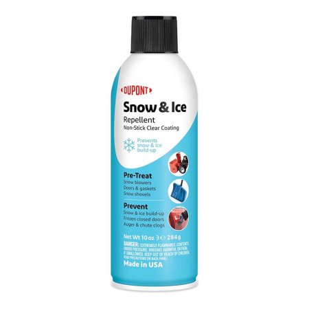  The DuPont Teflon Snow & Ice Repellent on a white background.