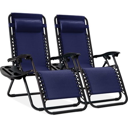  The Best Patio Chairs Option: Best Choice Products Set of 2 Zero-Gravity Chairs