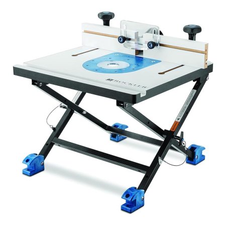  The Rockler Convertible Benchtop Router Table on a white background.