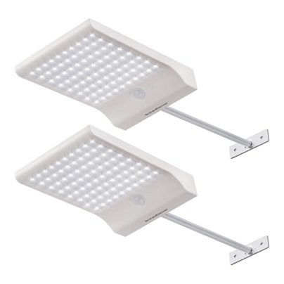 The Best Solar Gutter Lights Option InnoGear 80 LED Solar Outdoor Lights