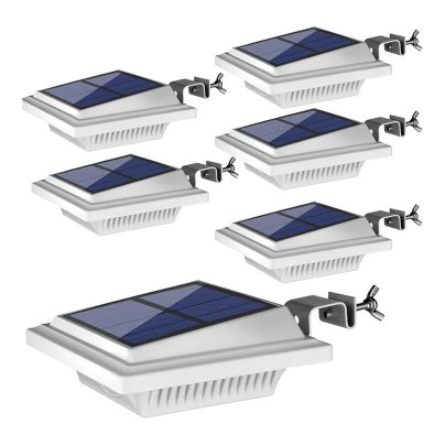 The Best Solar Gutter Lights Option UniqueFire Outdoor Solar Gutter Lights