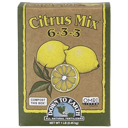  The Best Citrus Fertilizer Options: Down to Earth Organic Citrus Fertilizer Mix 6-3-3