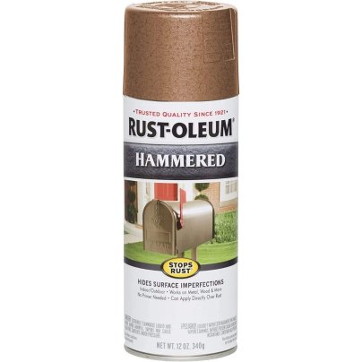 The Best Copper Spray Paint Options: Rust-Oleum 210849 Stops Rust Hammered Spray Paint