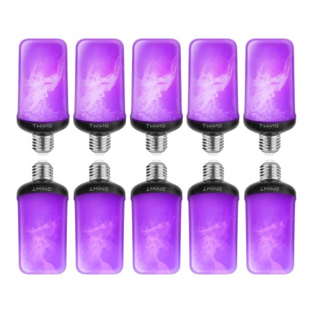  Best Flame Light Bulb Option: Dyforce LED Flame Effect Bulbs, 4 Modes, 10-Pack