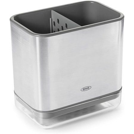  The Best Sponge Holder Option: OXO Good Grips Stainless Steel Sinkware Caddy