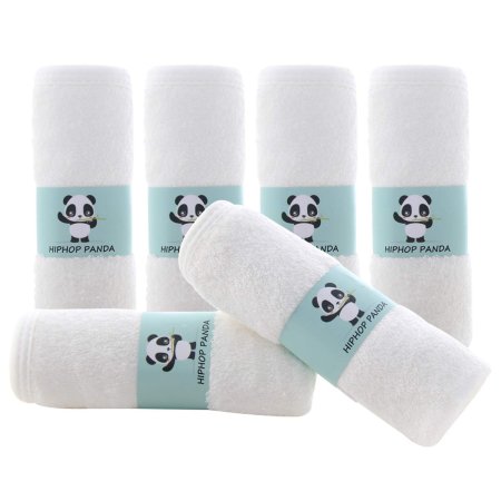  The Best Washcloths Option: HIPHOP PANDA Bamboo Baby Washcloths