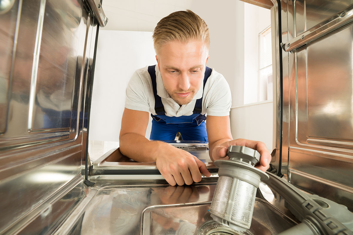 Dishwasher Not Getting Water Because of a Damaged Water Supply Line