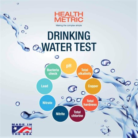  The Best Water Test Kit Option: Health Metric Tap and Well Drinking Water Test Kit