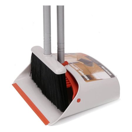  TreeLen Broom and Dustpan on a white background