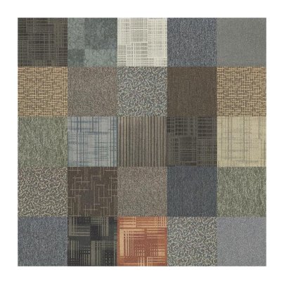 The Best Carpet Tile Option 4urFloor Assorted Carpet Tile