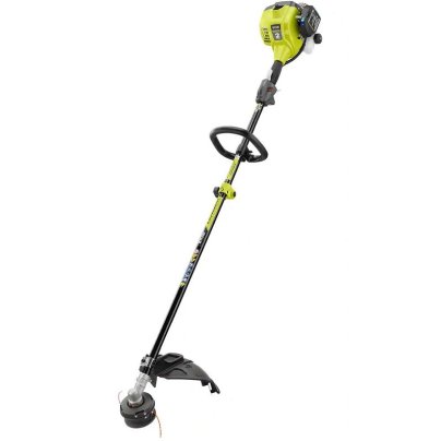 Ryobi 2-Cycle Straight Shaft String Trimmer on a white background