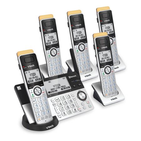  The Best Landline Phone Option: VTech Super Long Range 5 Handset DECT 6.0 Phone