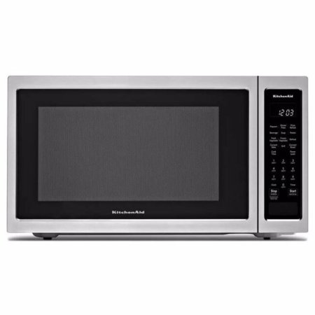  KitchenAid microwave convection oven on a white background