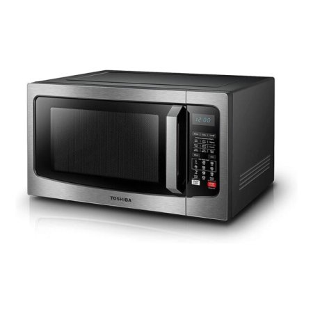  Toshiba microwave convection oven on a white background