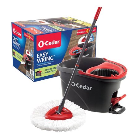  The Best Mop Option O-Cedar EasyWring Spin Mop and Bucket System