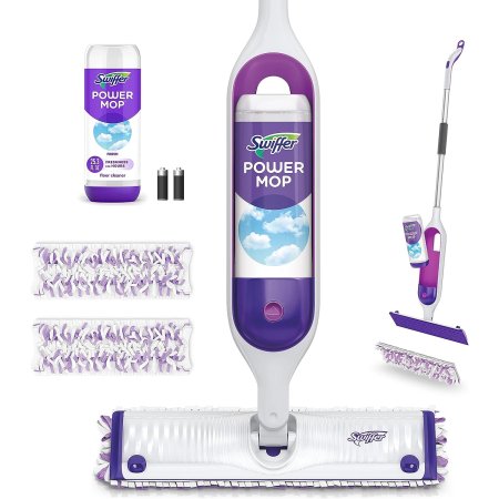  The Best Mop for Laminate Floors Option: Swiffer PowerMop Multi-Surface Kit