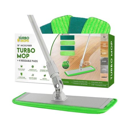  The Best Mop for Tile Floor Option: Turbo Microfiber Mop Floor Cleaning System