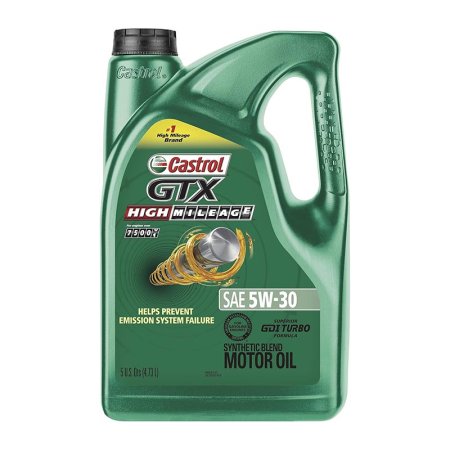  The Best Oil for Snow Blowers Option Castrol GTX High-Mileage 5W-30 Motor Oil