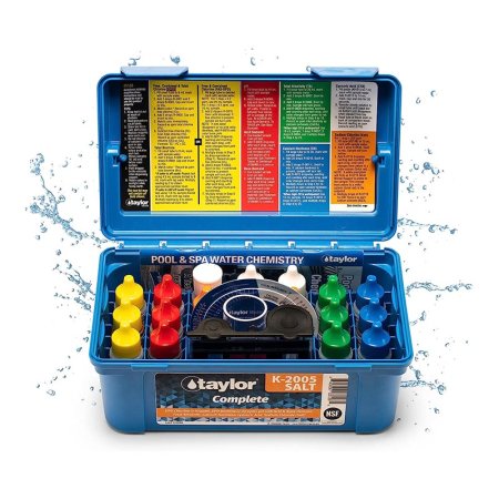  The Best Water Test Kit Option: Taylor K-2005-SALT Complete Water Test Kit