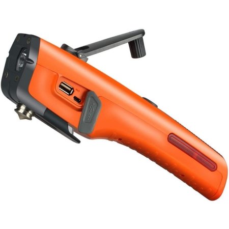  The Best Hand Crank Flashlight Option: LUXON Emergency Tool Kit LED Flashlight & USB Charger