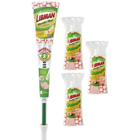  The Best Mop For Tile Floors Option: Libman Wonder Mop & Refills Kit