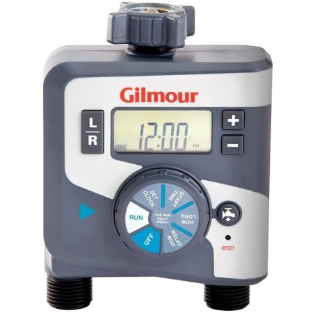  Gilmour 804014-1001 400GTD Outlet Electronic Timer on a white background