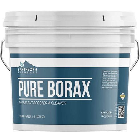  Container of Earthborn Elements Borax Powder on a white background