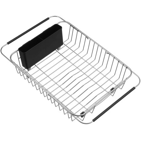  Best Over The Sink Dish Rack Options: SANNO Expandable Dish Drying Rack Over The Sink Dish Rack